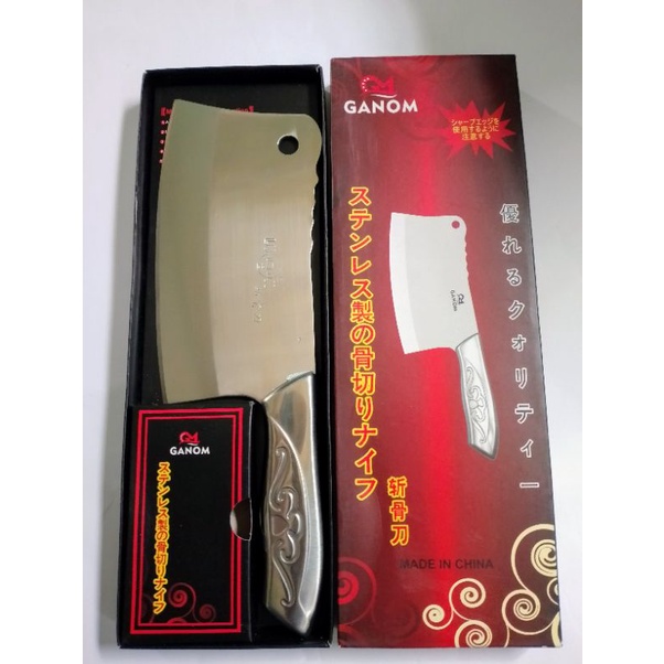 Pisau Daging Tebal Stainless Steel , pisau daging cincang Stainless ,Pisau Dapur Stainless , Pisau D