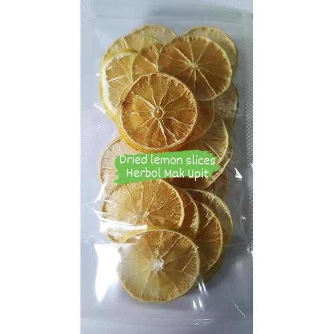 

lemon iris kering / dried lemon slice teh