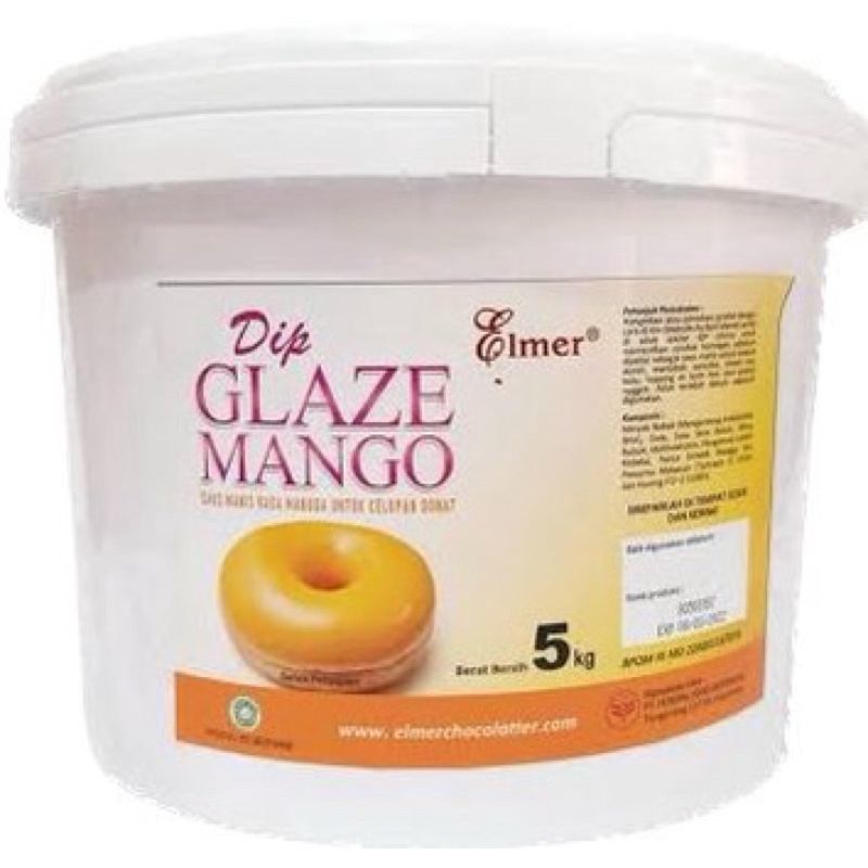 

Elmer Dip Glaze Mango 5kg Mangga