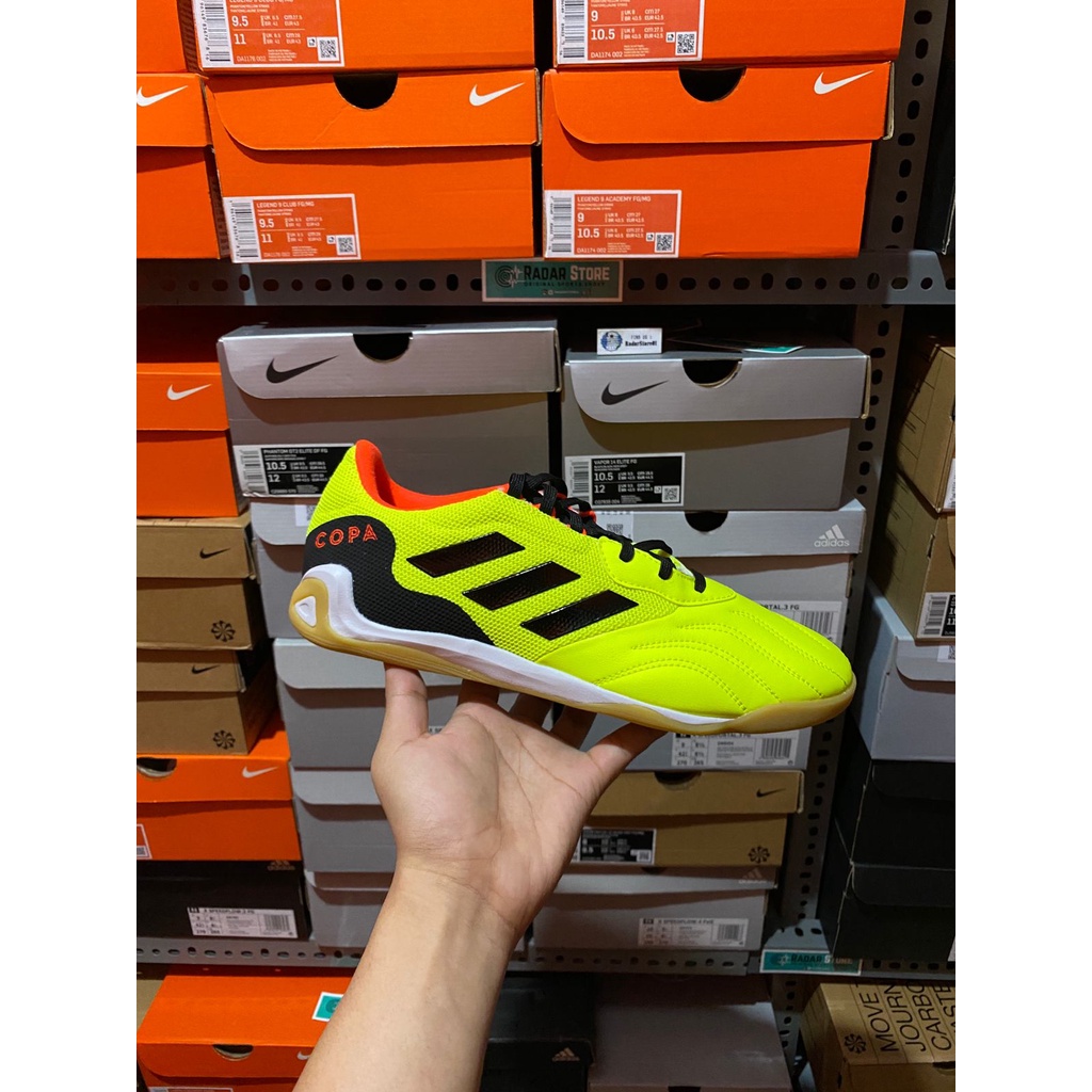 Sepatu Futsal Adidas Copa Sense.3 IN Sala Yellow GZ1360 Original BNIB