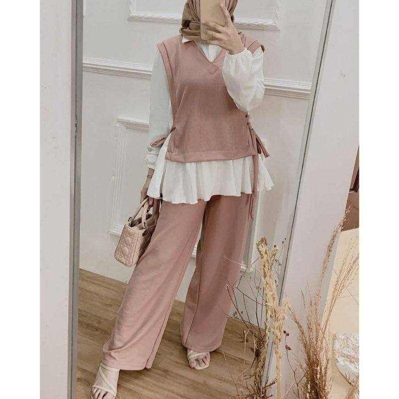 Baju style korean ootd hijab kekinian