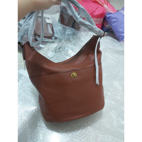 Tas Wanita FossilOriginal Talulla Hobo Brown (ada keynya)