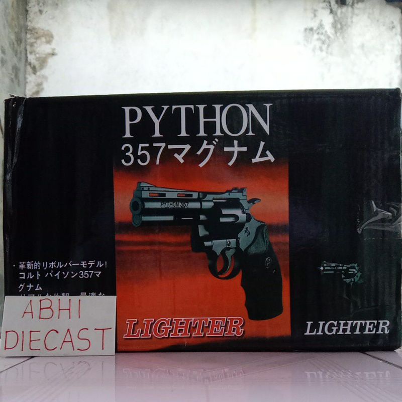 Jual Korek Api Pistol Python Mancis Model Python Skala Bara Api Las Merah Shopee