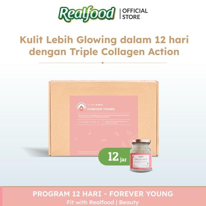 

Realfood Forever Young Minuman Sarang Burung Walet + Kolagen