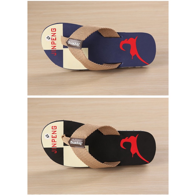 SANDAL JEPIT PRIA NON-SLIP TALI WEBING JENPING | SENDAL RUMAH FASHION CASUAL UNIK PANTAI