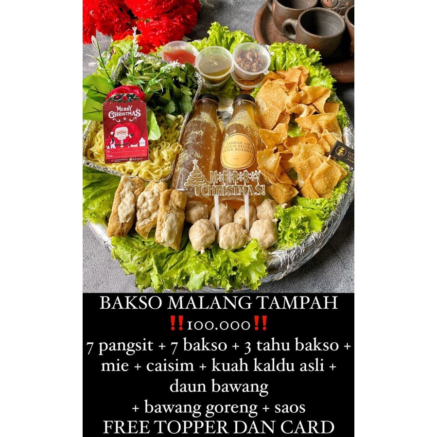

Bakso Malang Tampah Hampers Natal / Christmas Edition