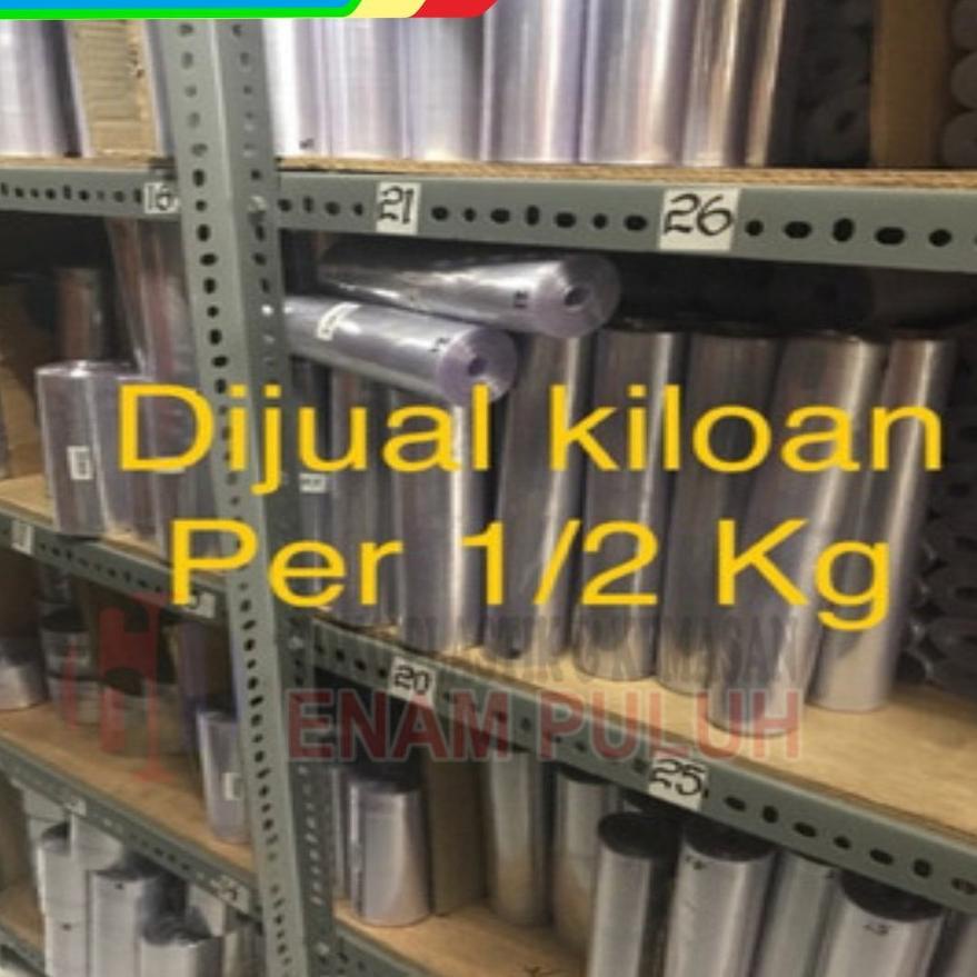 

[CODE LY22] Plastik Shrink Sreng segel kiloan kg film pvc thermal wrap wrapping ♦