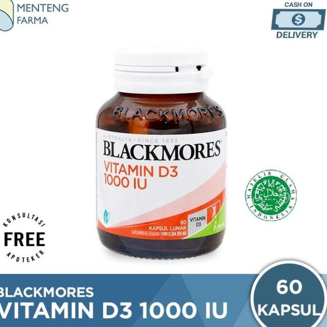 Jual Blackmores Vitamin D Iu Kapsul Suplemen Vitamin D