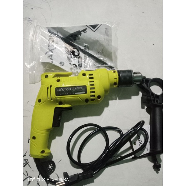 LAXTON Mesin Bor Listrik BETON impact Tangan 13mm BOLAK BALIK LX13RL MURAH LARIS