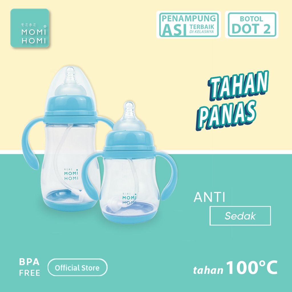 Momi Homi Botol Wide Neck / Botol Susu Baby