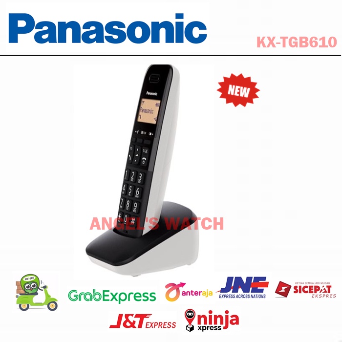 Telepon Wireless Panasonic KX-TGB610 KX-TGB610 TGB610 PANASONIC WIRELESS ORIGINAL