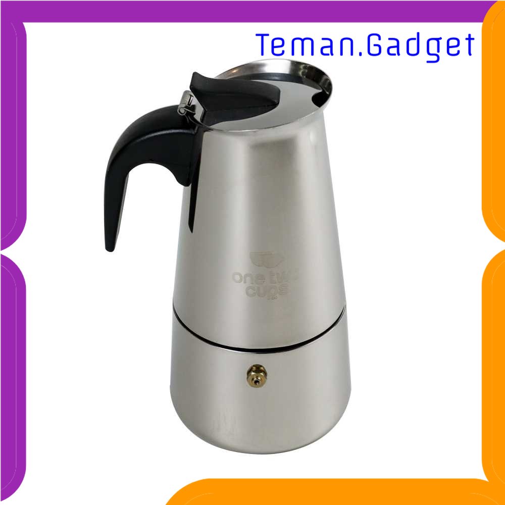 TG - DPR One Two Cups Espresso Coffee Maker Moka Pot Teko 300ml 6 Cup - Z20