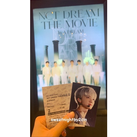 PHOTOCARD CGV NCT DREAM THE MOVIE JAEMIN NANA