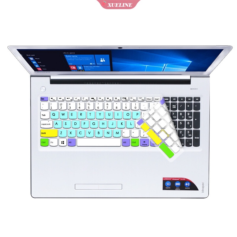 Cocok Untuk Lenovo IdeaPad 510s-15 film keyboard 15.6 inch Langit 310-15/V310-15/110-15 /510s-15 Cakupan Penuh film Pelindung Silikon Tahan Debu [ZXL]