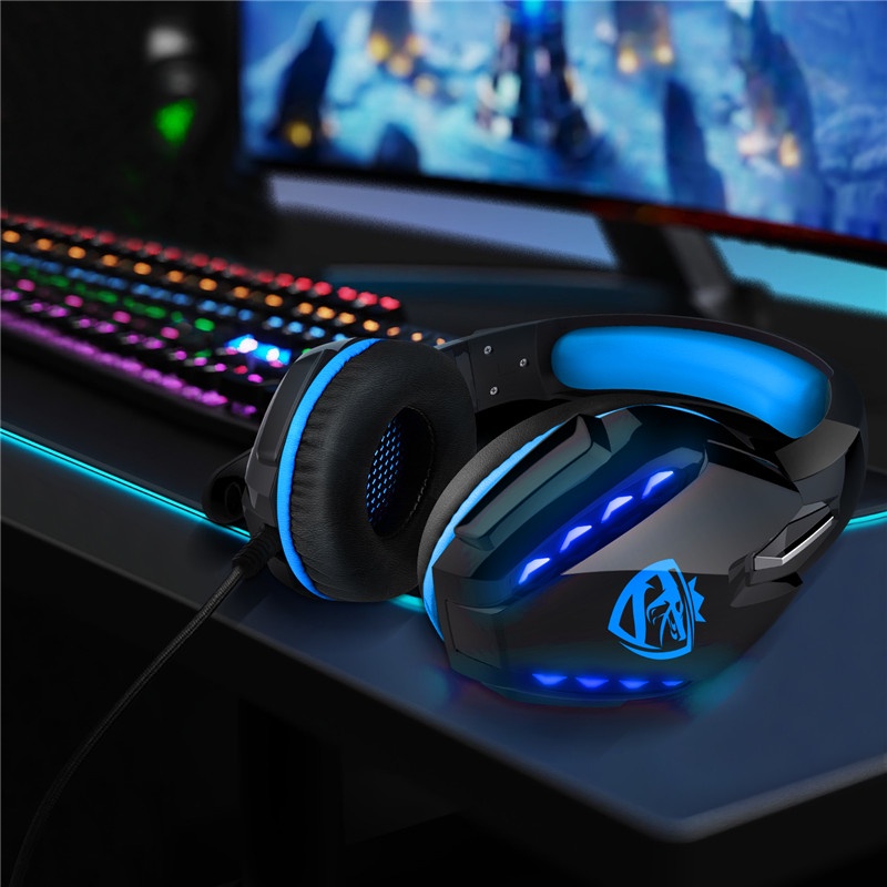 Sicibel S11 Headset Gaming Deep Bass Stereo Noise Canceling Untuk PS4 PS5 Xbox One Switch PC