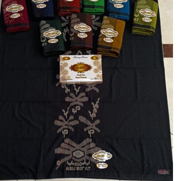 SALE✅SARUNG ABU RIF'AT POLOS DOBY TKB MOTIF BHS, ARDAN, KETJUBUNG, WADIMOR,TAMER, LAMIRI, DONGGALA|R