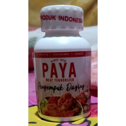 

Bubuk pengempuk daging Paya 50 gram