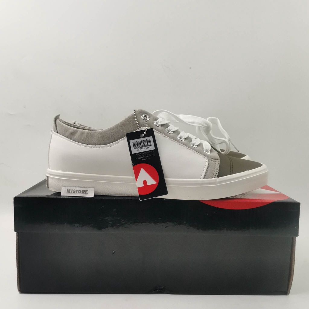 Sepatu AIRWALK Sammy Men's Sneakers- White /Grey Original