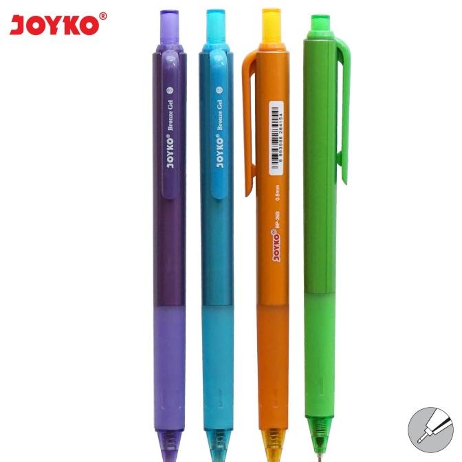 

Gel Pen Pulpen Pena Joyko GP-293 Bronze Gel 0.5 mm