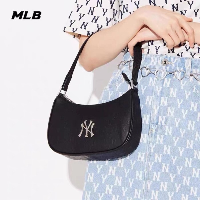 Tas MIB 100% NY Yankees Hobo Embo BAG Korean Style - Putih