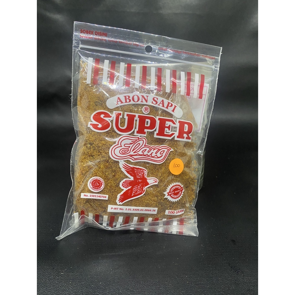 

Abon Sapi Super Cap Elang 100g