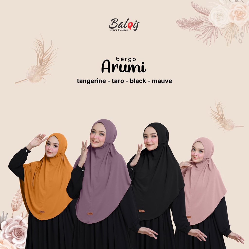 HIAJAB BERGO ARUMI By BALQIS