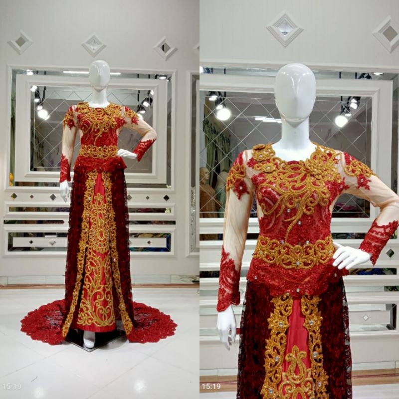 Kebaya pengantin simple / kebaya pengantin full payet / kebaya pengantin