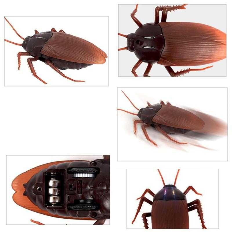Giant Roach Mainan Prank Kecoa Dengan Remot Kontrol - H1 Kado Hadiah Isengin Temen Sahabat Kerabat bikin merinding Looks Real Cockroach