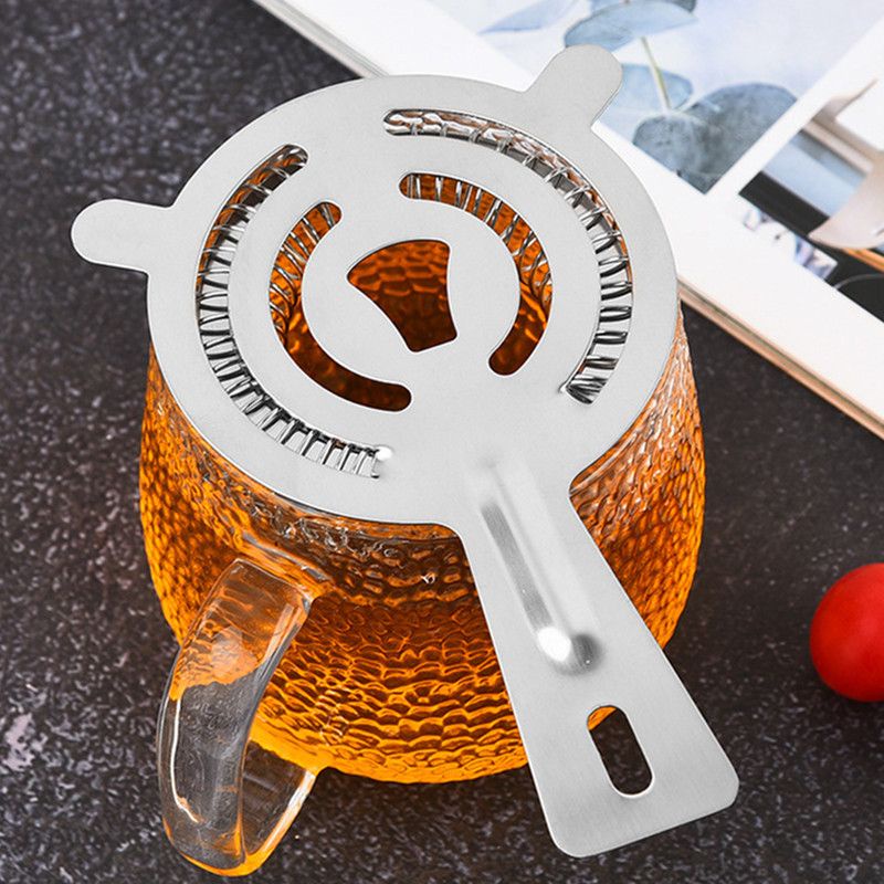 Bar Strainer stainless Bartender Ice Stopper Cocktail shaker bar set