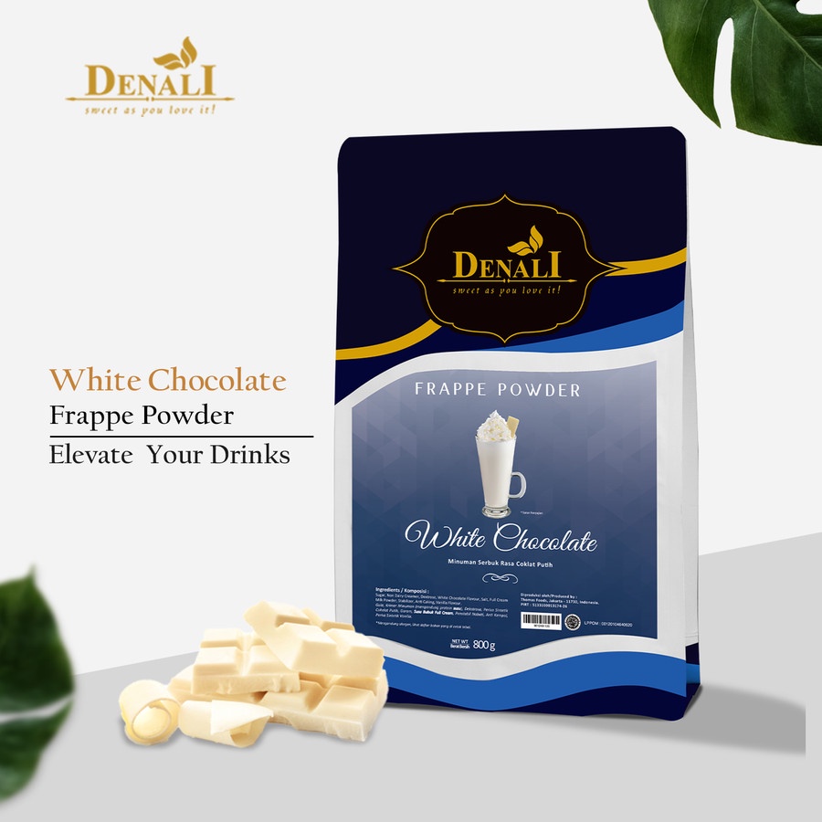 

Denali White Chocolate Powder 800gr - 01