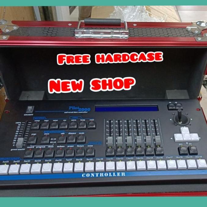 Mixer Lighting Pilot 2000 Mixer Lampu Panggung Free Hardcase