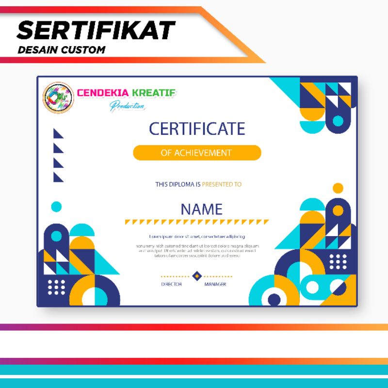 

CETAK SERTIFIKAT | PIAGAM PENGHARGAAN
