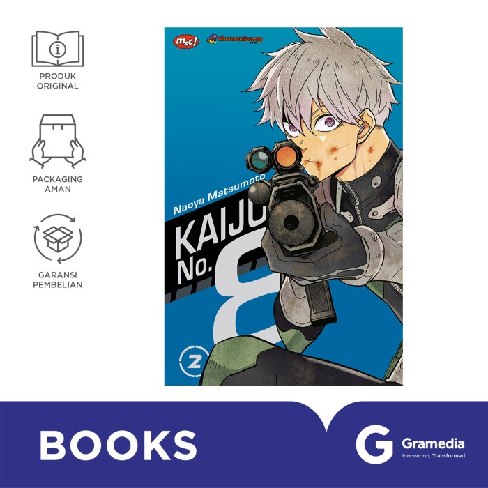 Komik Kaiju No. 8 Vol. 02