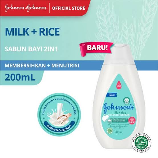 Johnsons Baby Bath 200ml All varian BOTOL ORIGINAL-BPOM (EXP OKT 2023)