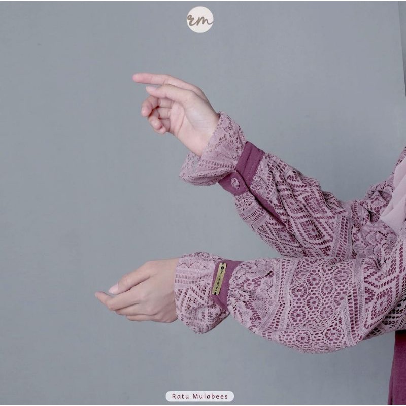 RATU MULABEES RANUM MAXY || GAMIS CRINKLE MIX BROKAT PREMIUM ORI BRAND RATU MULABEES