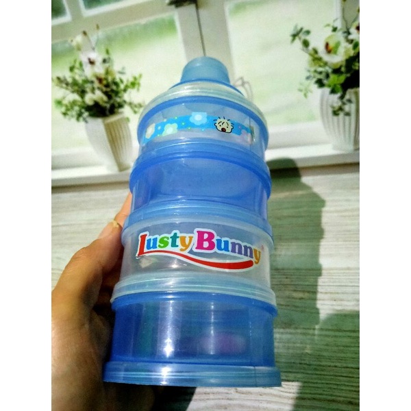 Bunny Tempat Susu Bayi 4 Susun / Milk Powder Container