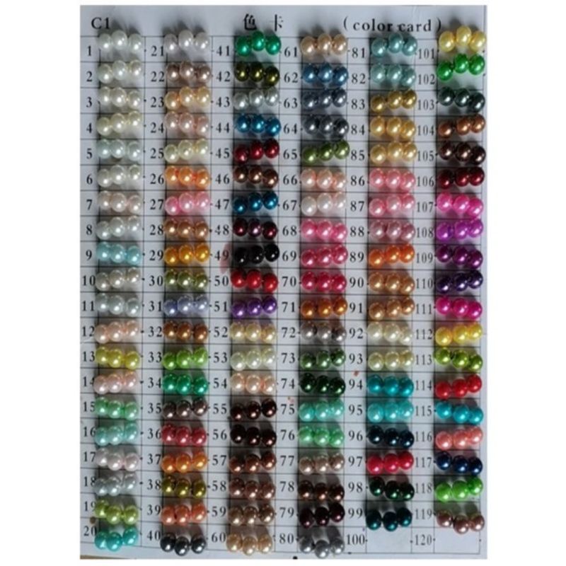 Mutiara berat 4mm pilihan 1