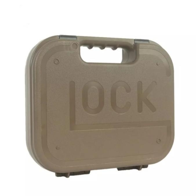 Koper Tas Hardcase Lock Airsoft Gun Krem