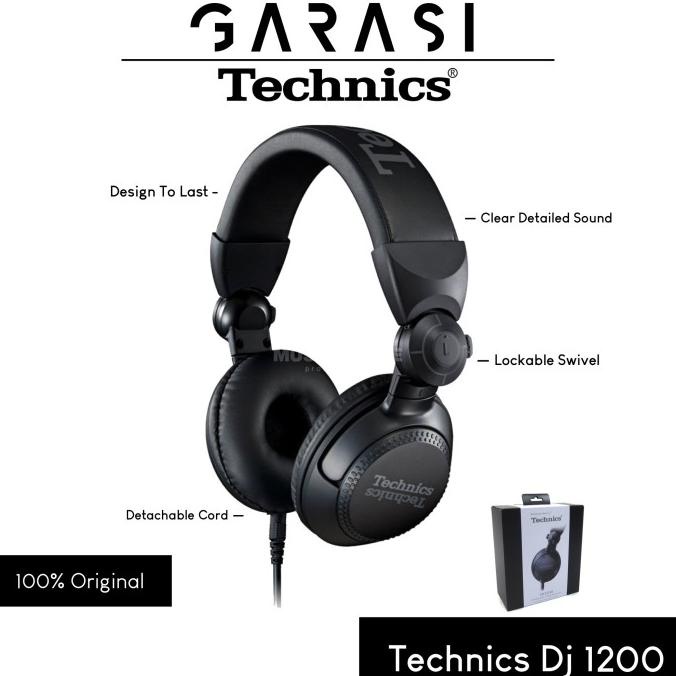 Technics DJ 1200 DJ1200 Headphone For DJ