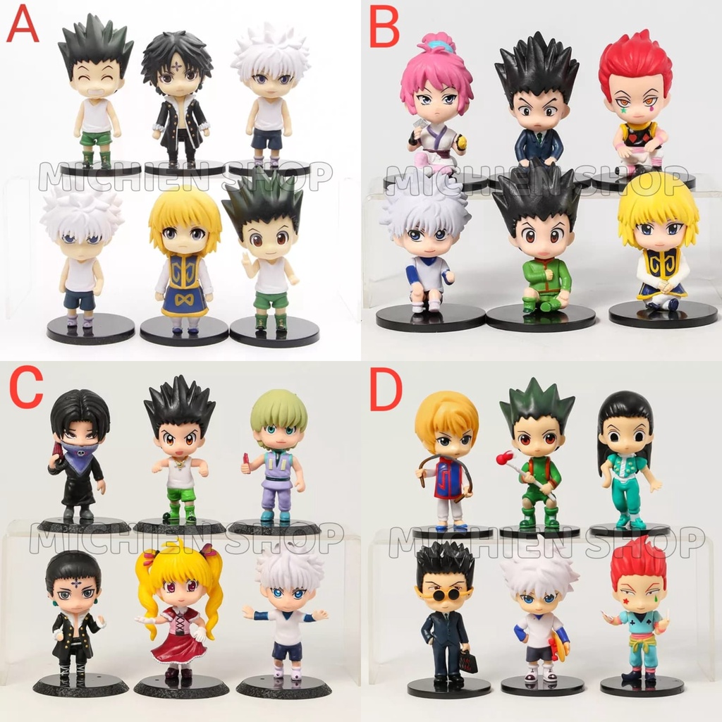 Figure Hunter x Hunter Anime Figure Gon Killua Kurapika Chrollo Lucilfer
