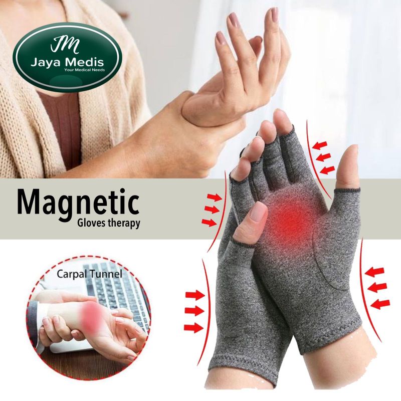 SARUNG TANGAN TERAPI - MAGNETIK THERAPY TANGAN GLOVES