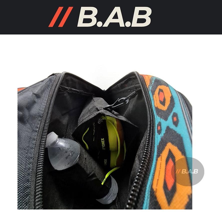 Diskon Terunik TAS RAKET BADMINTON 2R THERMO MODEL RANSEL 2 RESLETING WARNA