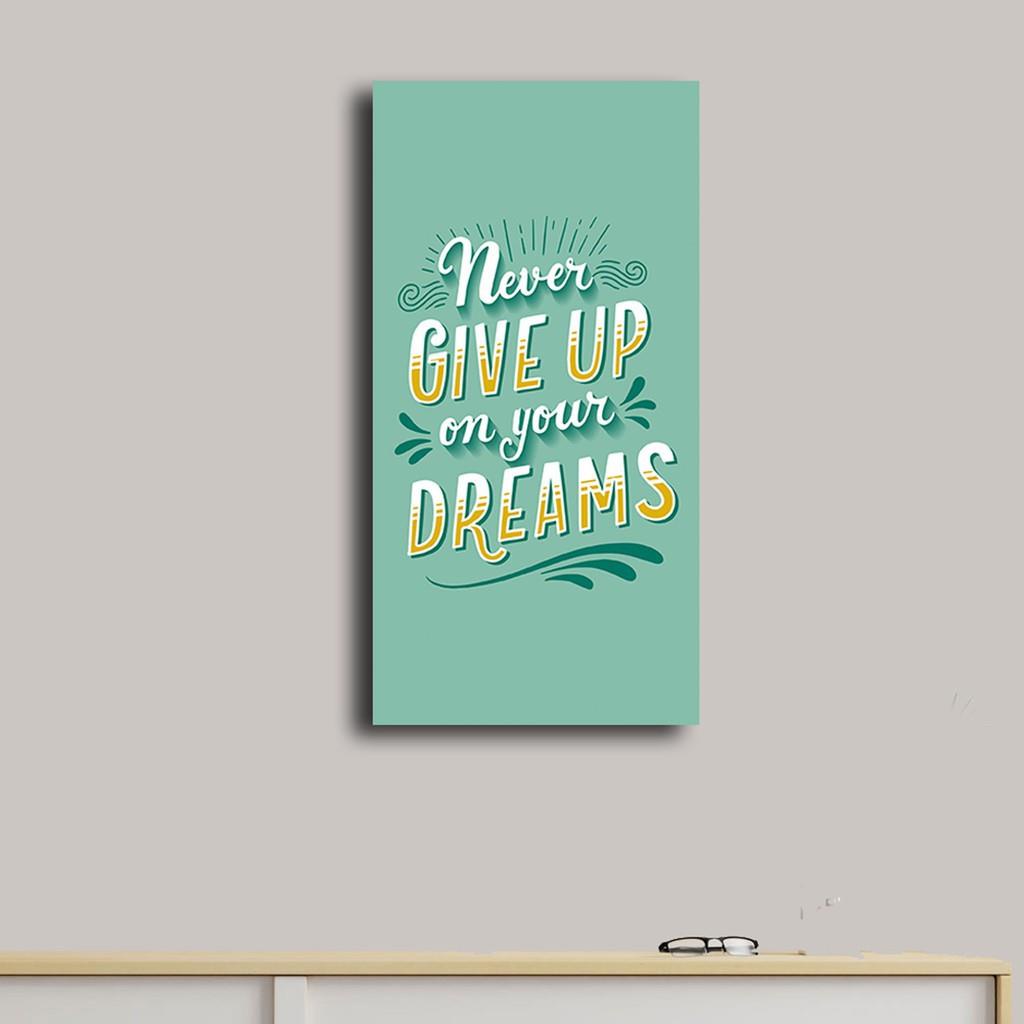 OTS HQUOTE - Walldekor Hiasan Dinding kamar rumah minimalis dekorasi pajangan poster kayu (10x20cm)
