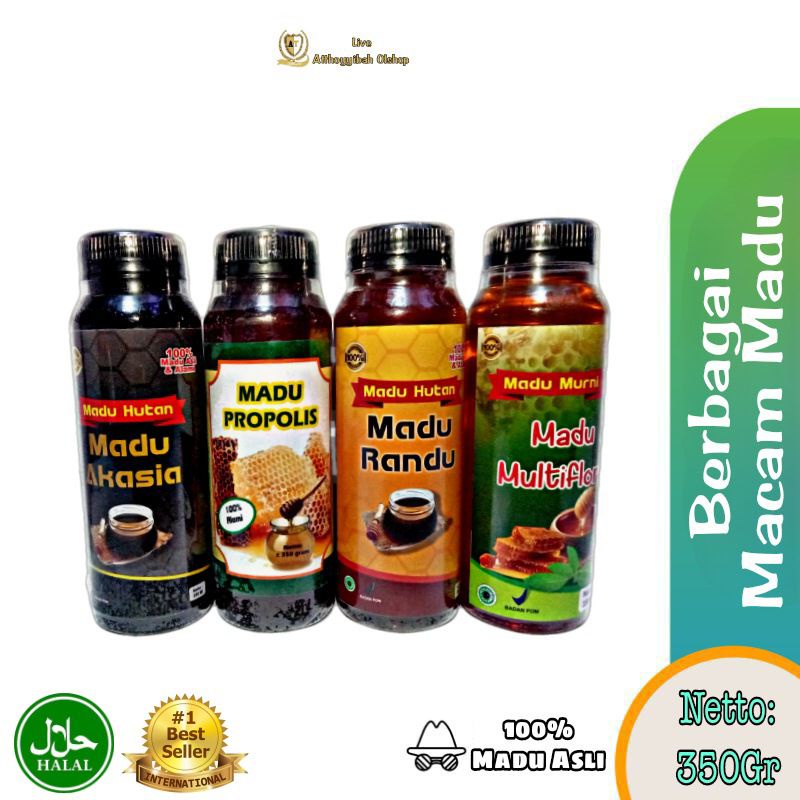 

Madu Asli Madu Murni Madu Hutan Madu Randu Madu Propolis Madu Multiflora