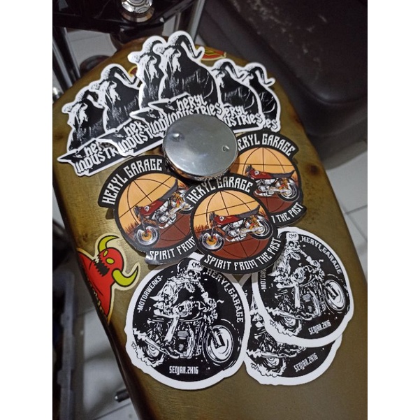 

STICKER PACK PREMIUM HIGH QUALITY HERYL GARAGE