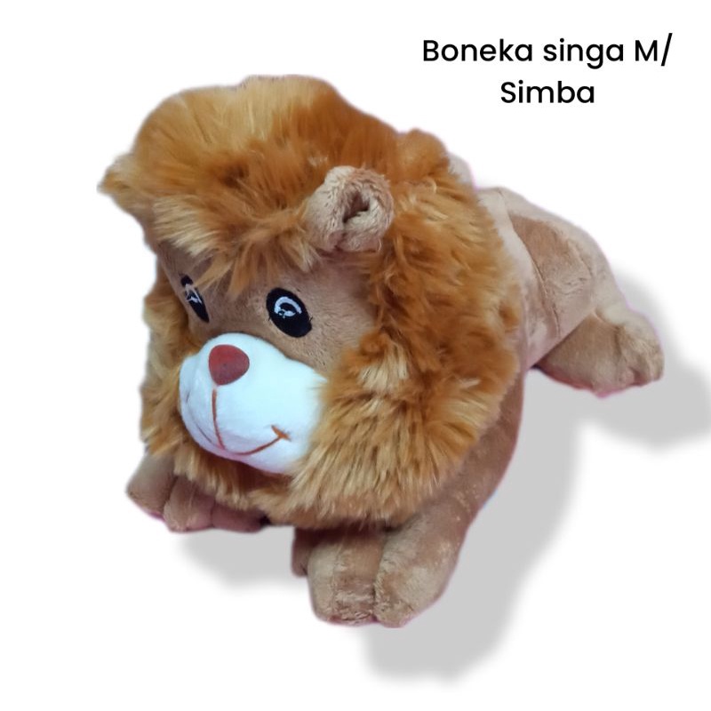 BONEKA SINGA/ SIMBA UKURAN SEDANG