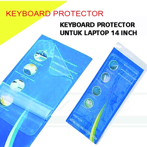 KEYBOARD PROTECTOR NOTEBOOK 14 INCI UNIVERSAL