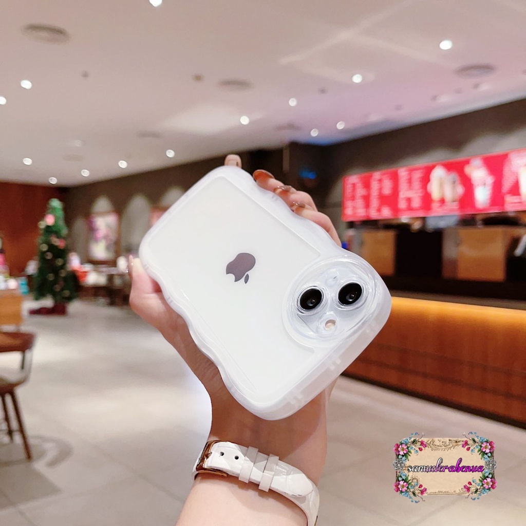 SOFTCASE SOFT SILIKON WAVE GELOMBANG CLEAR  CASE BENING OPPO A3S A1K A5S A7 A12 F9 A11K A15 A15S A35 A16 A16S A16K A17 A36 A76 A37 NEO 9 A39 A57 A5 A9 2020 A52 A92 A53 A33 2020 A54 A57 2022 A77S SB4523