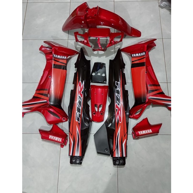 bodi Fizr Full set halus bodi Fizr Fiz R Merah marun Hitam