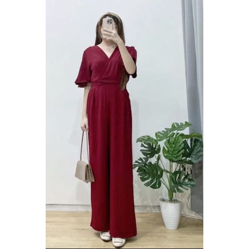 Anya Long Jumpsuit Wanita